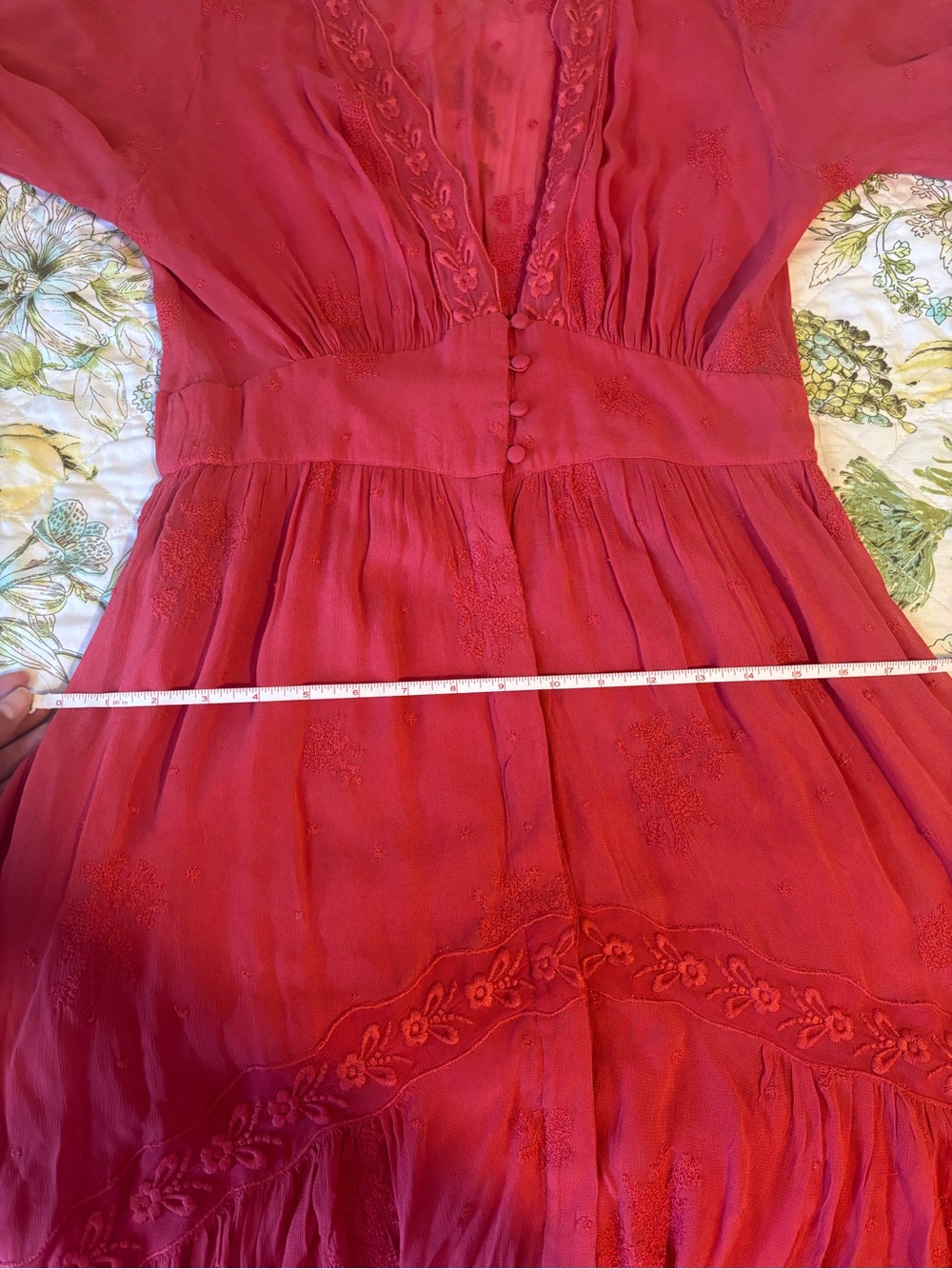 Free People By TiMo Raspberry Maxi Dress - Picture 6 of 7